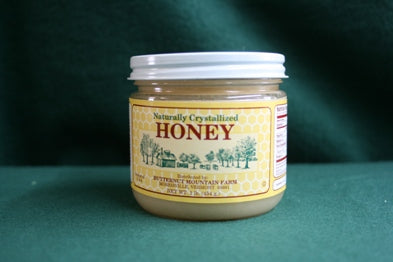 One Pound Naturally Crystallized Honey